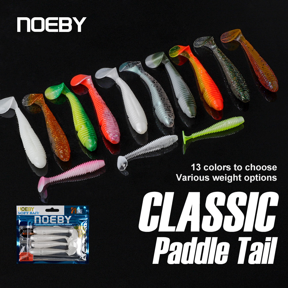 Fishing Boat Paddle - Noeby Richiamo Morbido Del Silicone Wobbler
