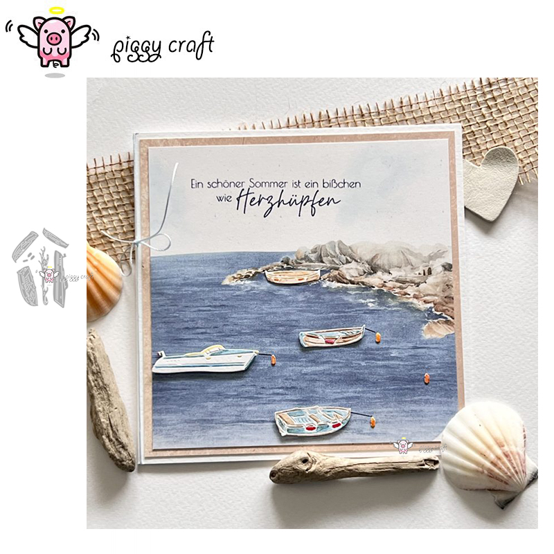 Piggy Craft metallo fustelle t - Fishing Boat Trailer recensione e prezzo