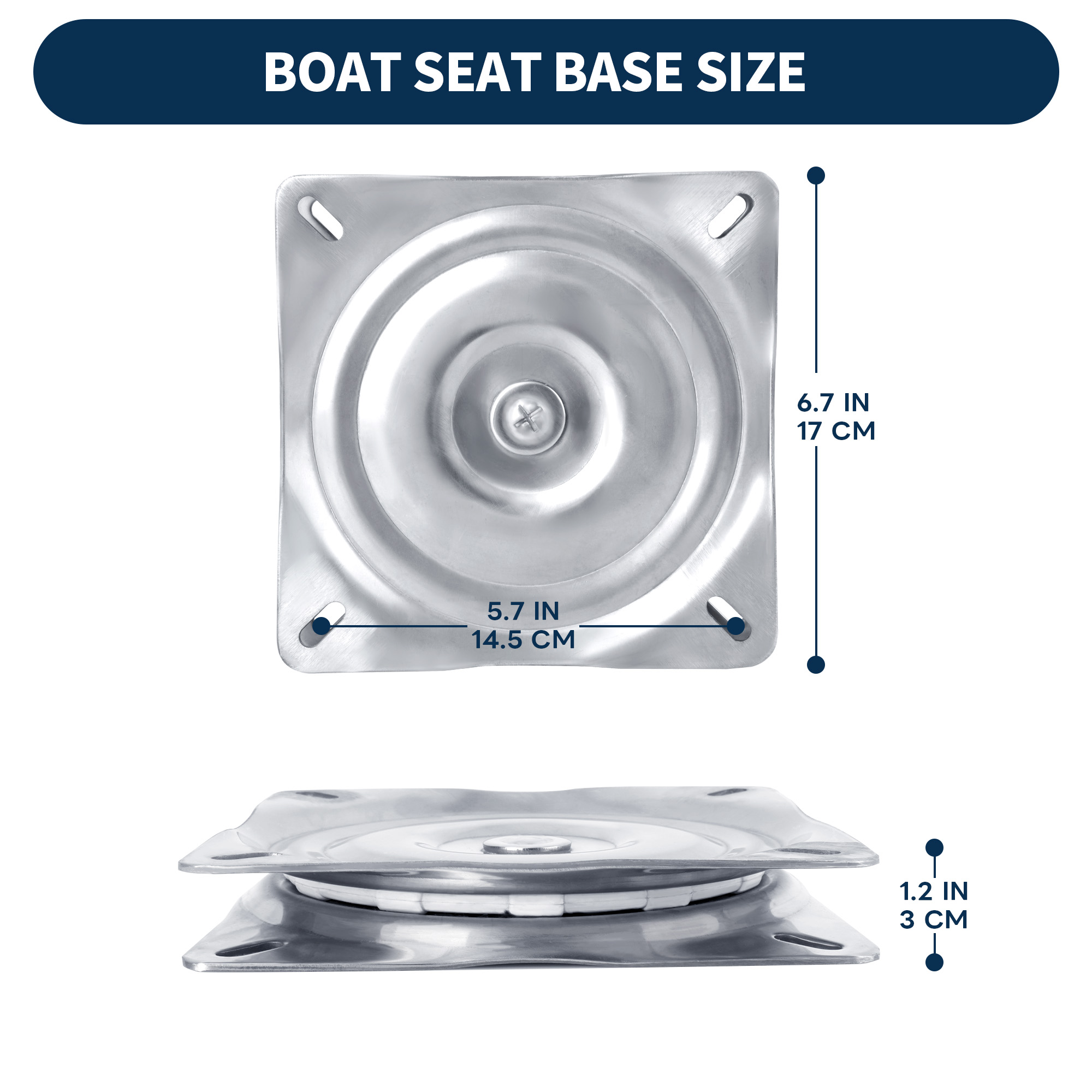 Girevole per sedile per barca, - Fishing Boat Seat recensione e prezzo